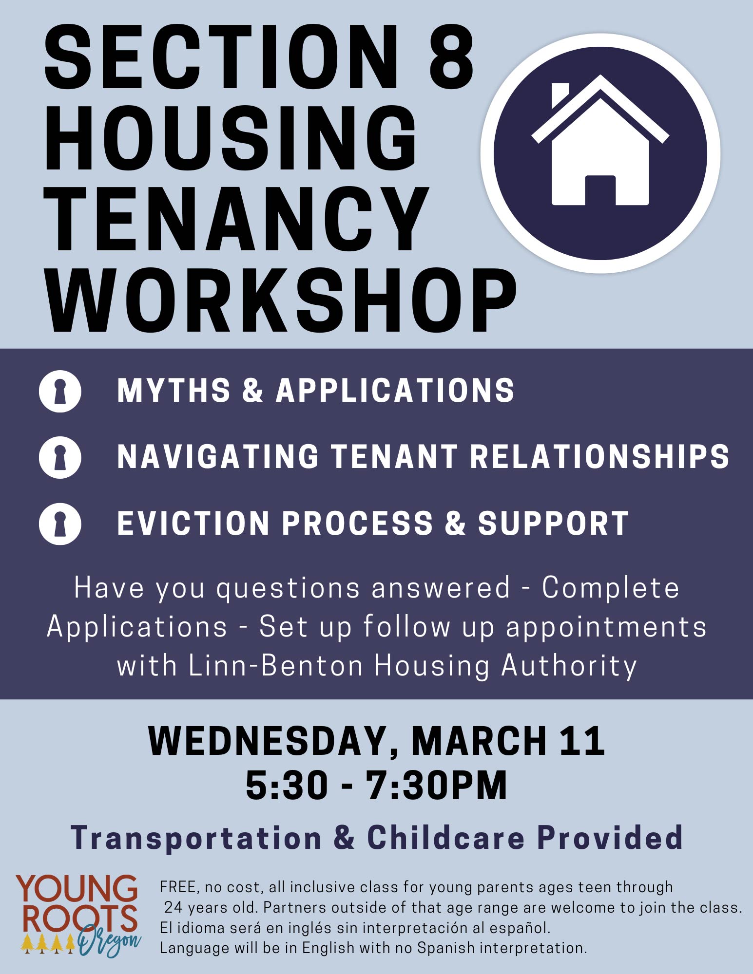 Section 8 Housing Tenancy Worshop