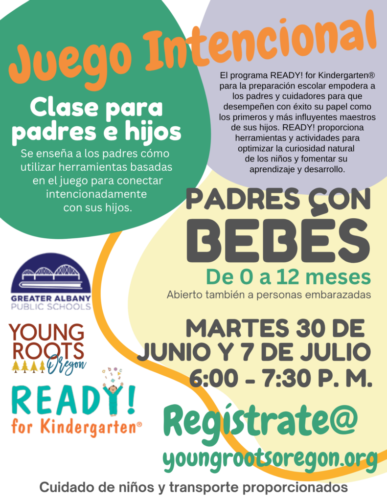 Ready! Kinder Spanish poster for spring 2026